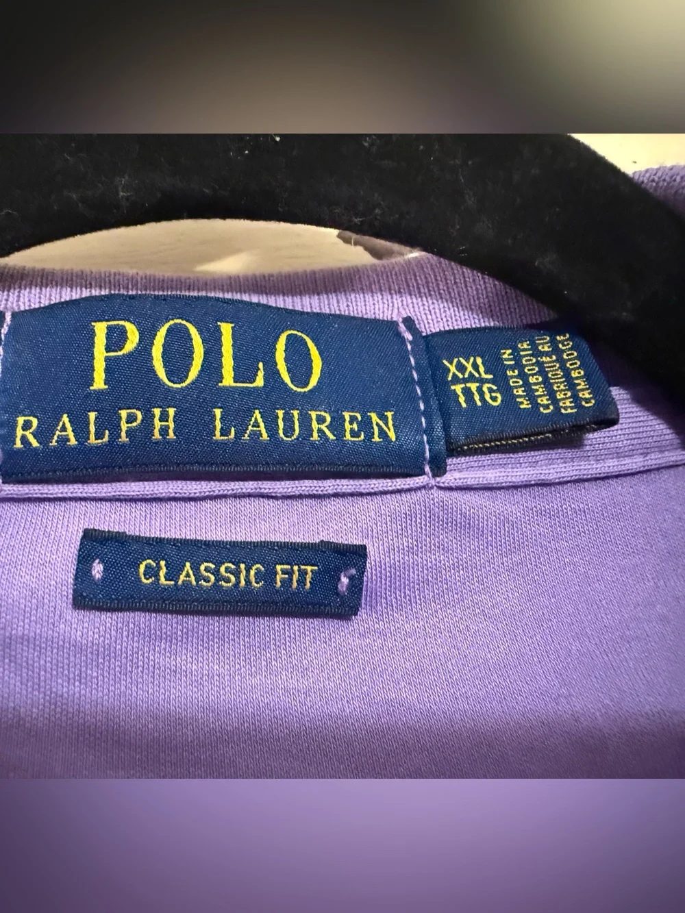 Polo by Ralph Lauren Lavender Short-Sleeve Classic Polo